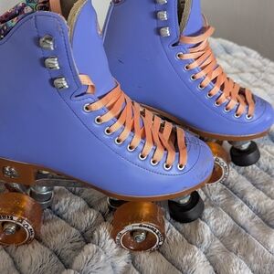 Purple Moxi Beach Bunny Skates